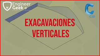 CALCULO DE VOLUMEN DE UNA EXCAVACION VERTICAL CON CIVIL 3D Impresionante ðŸ‘·â€â™€ï¸ [upl. by Idmann]