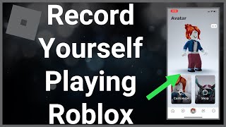 How To Record Yourself Playing Roblox [upl. by Akinnor]