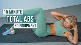 Day 13  15 MIN Strong ABS WORKOUT  Core Strength No Equipment No Repeat [upl. by Marla]