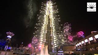 Official Burj Khalifa Downtown Dubai 2014 New Years Eve Highlights Video [upl. by Alfreda]