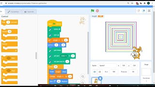 How To Draw Repeating Patterns in Scratch  Learn SCRATCH [upl. by Doykos]