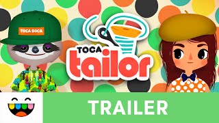 Styling and Dress Up Game  Toca Tailor  Gameplay Trailer  TocaBoca [upl. by Nemlaz]