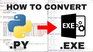 How to Convert any Python File to EXE [upl. by Esmeralda]