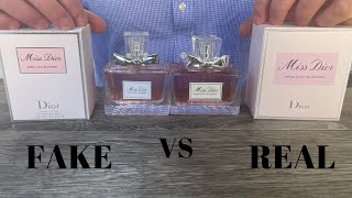 Fake vs Real Miss Dior Absolutely Blooming Perfume 100 ML [upl. by Ploch686]