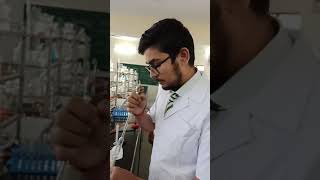 M20 Mohrs salt solution and KMnO4 titration  STEPS EXPLAINED IN LAB [upl. by Fahey]