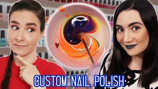 Making Custom Nail Polish Colors feat Simply Nailogical [upl. by Mathias]