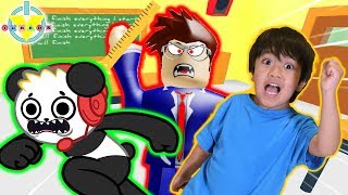 RYANS FAVORITE ROBLOX SCHOOL GAMES Lets Play Roblox Escape from School Obby [upl. by Illak491]