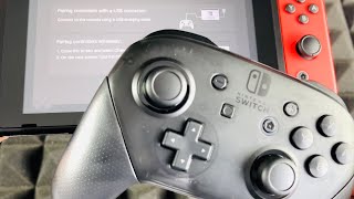 How to Connect Nintendo Switch Pro Controller 2021 [upl. by Akcinat]