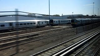 LIRR ride from Babylon to NYC Penn Station via Hicksville [upl. by Viki]