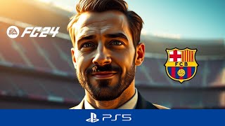 Rayo Vallecano vs Barcelona FULL MATCH  Laliga 2425  PS5 [upl. by Anaejer858]