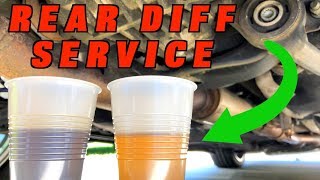 How To Change Rear Differential Fluid [upl. by Pearl]