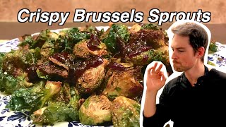 Brussels sprouts SECRET CRISPY recipe [upl. by Bolan]