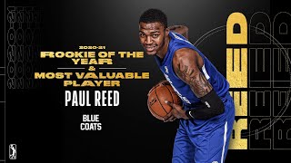 Paul Reed 202021 NBA G League MVP amp Rookie of the Year Highlights [upl. by Grim]