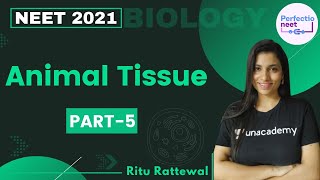 Animal Tissue  Part 5  NEET 2021  NEET Biology  Ritu Rattewal [upl. by Oiril]