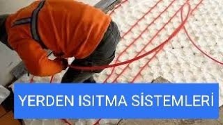 YERDEN ISITMA  Underfloor Heating [upl. by Kesley]