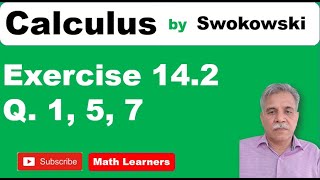 Calculus by Swokowski Exercise 142 Q 157 [upl. by Akelam]