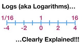 Logs logarithms Clearly Explained [upl. by Bevon]