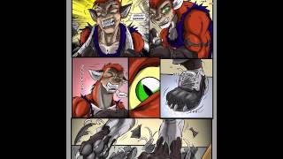 Werefox TF Comic Animation [upl. by Yemrots44]