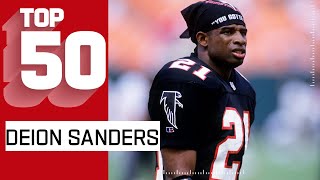 Deion Sanders Top 50 Most Game Breaking Plays [upl. by Ilrac]