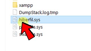 How to delete Hiberfilsys file in Windows 10 [upl. by Rochette]