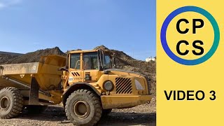 Articulated Dump Truck A56RT56  video 3  CPCS Blue Card Renewal Test Answers 20202021 [upl. by Eineeuq]