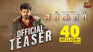 Sarkar  Official Teaser Tamil  Thalapathy Vijay  Sun Pictures  AR Murugadoss  AR Rahman [upl. by Eetsirhc636]