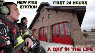 First 24 Hours in a New Fire Station  A Day in the Life [upl. by Welby]