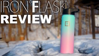 Best Water Bottle 2021  Iron Flask Review [upl. by Anella]