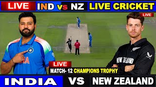 🔴Last 3 Over INDIA vs New Zealand LIVE [upl. by Annagroeg]