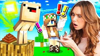 TROLLING MY GIRLFRIEND AS HER BABY in Minecraft [upl. by Loralie]