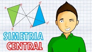 SIMETRÍA CENTRAL Super facil [upl. by Oeht]