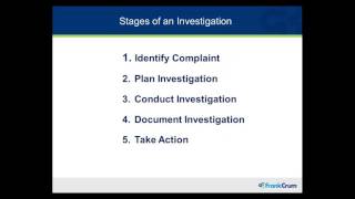 How to Conduct an Effective Workplace Investigation [upl. by Butte]