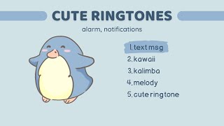 CUTE RINGTONES amp NOTIFICATION SOUNDS FREE  Zedge [upl. by Okoyk139]