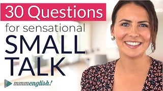 How to make GREAT Small Talk  English Conversation Practice [upl. by Hesta]