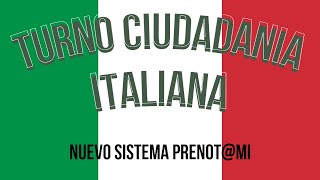 ¿COMO SACAR TURNO EN EL CONSULADO ITALIANO SISTEMA NUEVO PRENOTAMI TURNO OBTENIDO [upl. by Akessej]