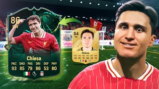 86 Evolution Chiesa gets even BETTER 🤯 FC 25 Player Review [upl. by Patti]