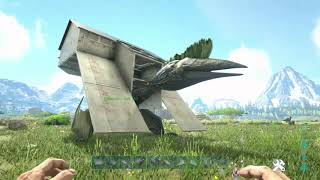 How to make a Flying Quetzal base  ARK [upl. by Valina]