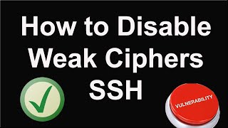 SSH vulnerabilities MAC algorithms and CBC ciphers  Resolved  Tech Arkit [upl. by Nicolina]