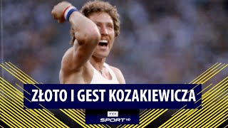 SKOKI I GEST WŁADYSŁAWA KOZAKIEWICZA PODCZAS IO 1980 W MOSKWIE ZŁOTY MEDAL POLAKA [upl. by Oratnek395]