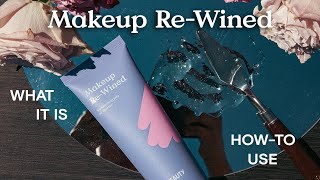 KraveBeauty Makeup ReWined🍷 What it is Whats in it How to double cleanse [upl. by Hluchy]