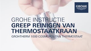 De greep van een thermostaatkraan reinigen [upl. by Fitting]