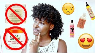 BEST LEAVE IN CONDITIONERS FOR DRY NATURAL HAIR  mycrownofcurls [upl. by Nnorahs]