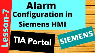 How to configure Alarm in TIA Portal  With Example [upl. by Renick]