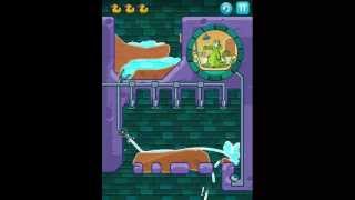 Wheres My Water Swampy Level 10 Out To Dry 3 Ducks Walkthrough [upl. by Elsilrac405]