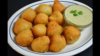 mysore bonda recipevery simple mysore bajji recipe at homesouth indian breakfast [upl. by Adnolaj844]