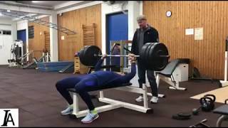 Neeraj Chopras weight training and javelin throw workouts at Germany [upl. by Iaras234]