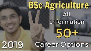 BSc Agriculture  Complete Information  50 Career Options [upl. by Sinnek151]