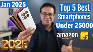 Top 5 Best Phone Under 25000 in Jan 2025 I Best Mobile Under 20000 to 25000 Budget [upl. by Erasmo250]