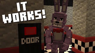 I Coded Five Nights at Freddys in Minecraft [upl. by Susannah]