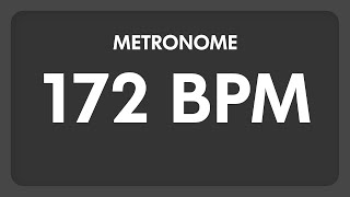 172 BPM  Metronome [upl. by Didi733]